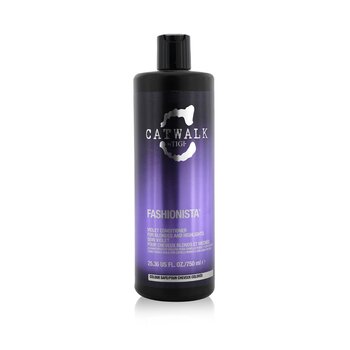 Tigi Catwalk Fashionista Violet Conditioner - For Blondes and Highlights (Cap)