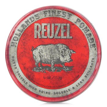 Reuzel Red Pomade (Water Soluble, High Sheen)