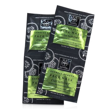 Express Beauty Face Mask with Cucumber (Intensive Moisturization)