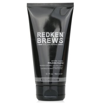 Redken Brews Work Hard Molding Paste (Maximum Control/Natural Finish)