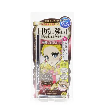 KISS ME Heroine Make Long Stay Sharp Gel Liner Super Waterproof - # 03 Natural Brown