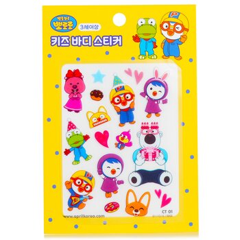 April Korea Pororo Body Sticker - # CT01