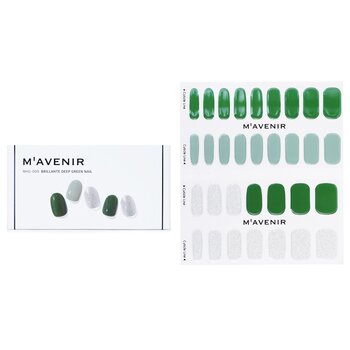 Nail Sticker (Green) - # Brillante Deep Green Nail