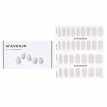 Nail Sticker (White) - # Pale Beige Nail