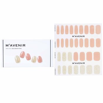 Mavenir Nail Sticker (Pink) - # Gold Beach Nail