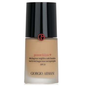 Giorgio Armani Power Fabric+ Ultra Longwear Weightless Matte Foundation SPF 20 - # 6