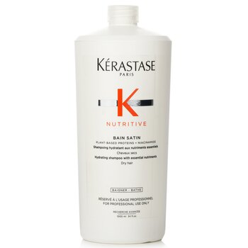 Nutritive Bain Satin Hydrating Shampoo With Essential Nutriments (Dry Hair)